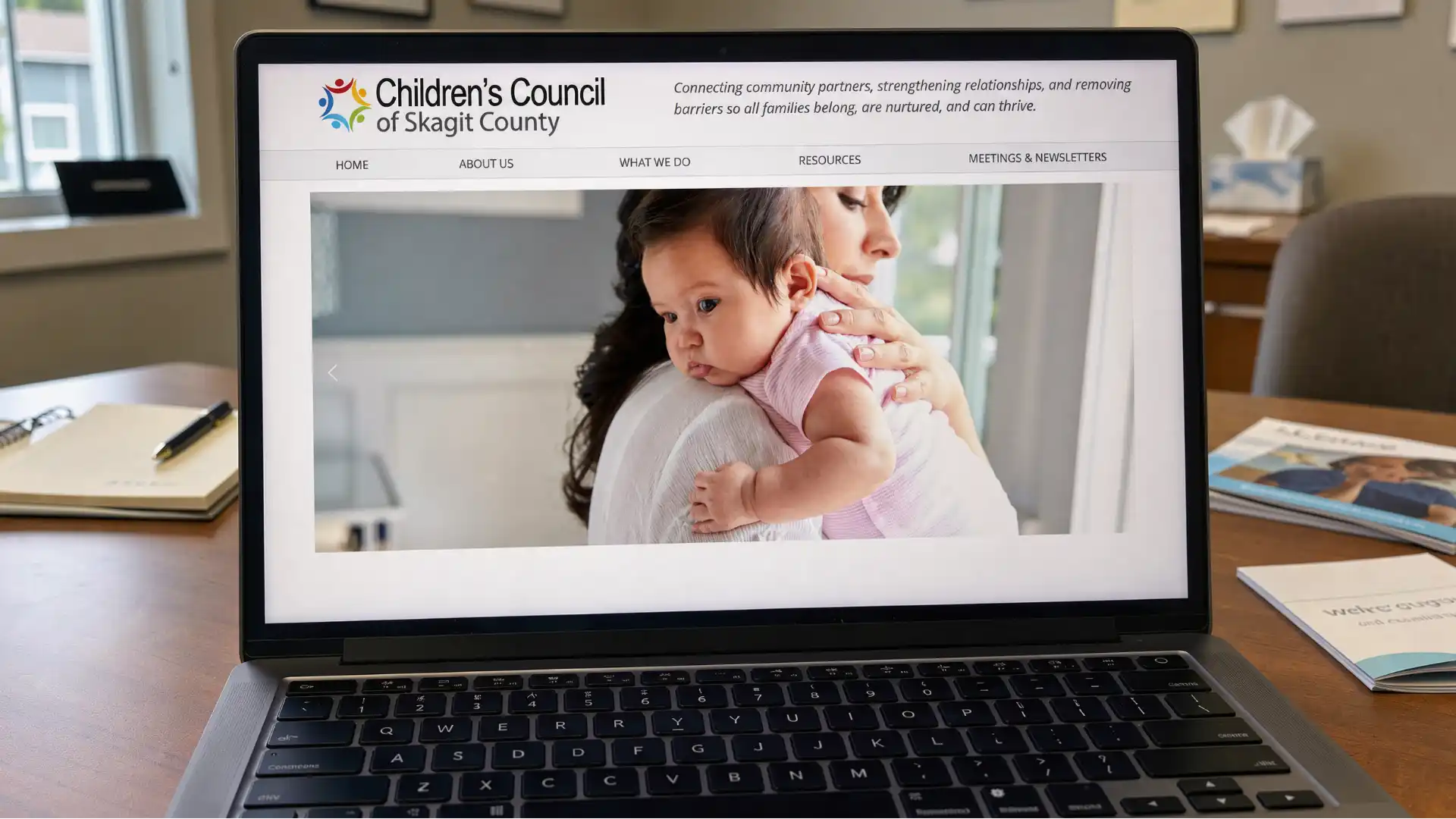 Children's Council of Skagit County website homepage
