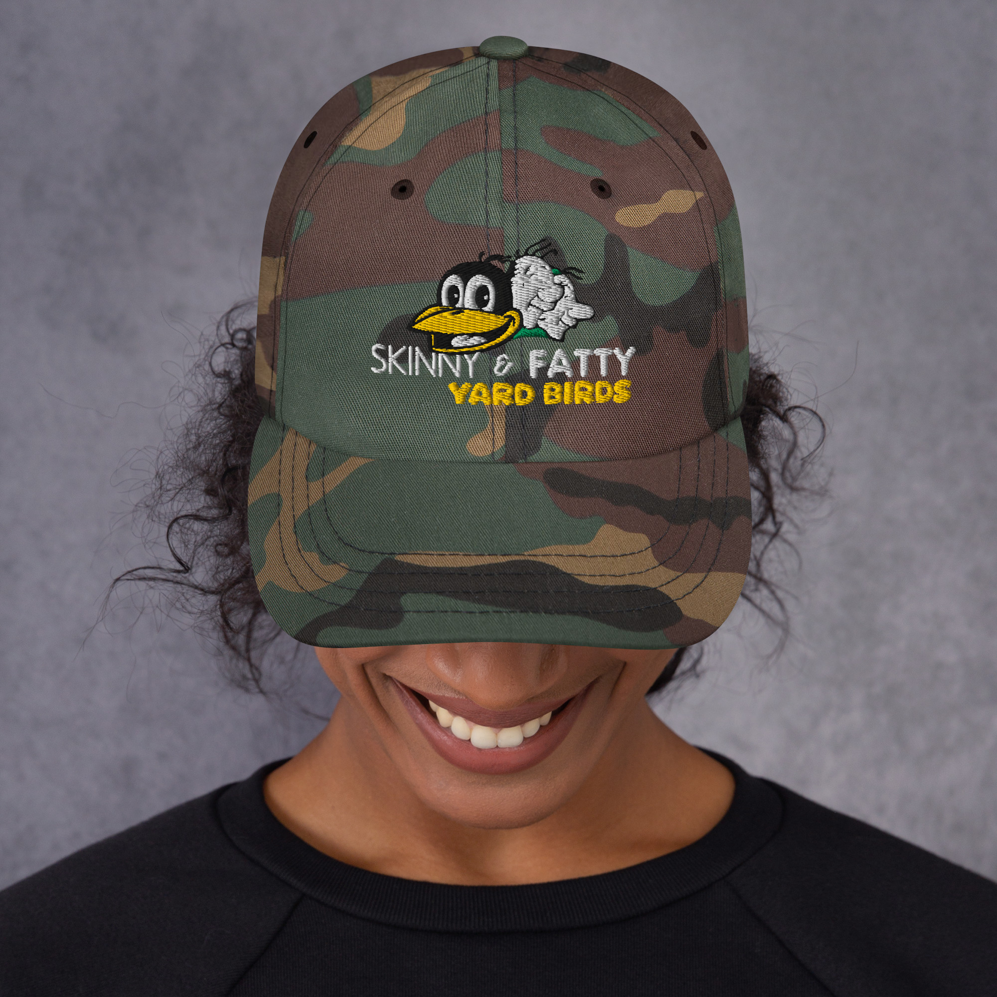 Skinny and Fatty Movie Dad hat - Image 3